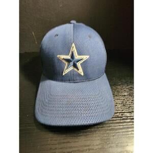 Dallas Cowboys New Era 39Thirty‎ flex Hat Cap Blue Medium Large NFL football